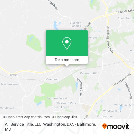 Mapa de All Service Title, LLC