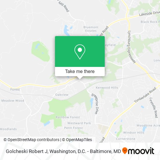 Golcheski Robert J map