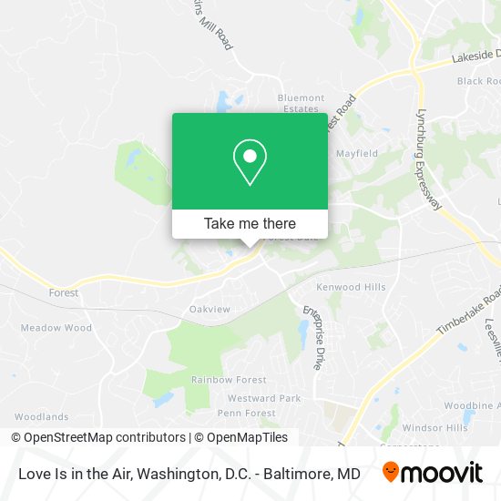 Love Is in the Air map