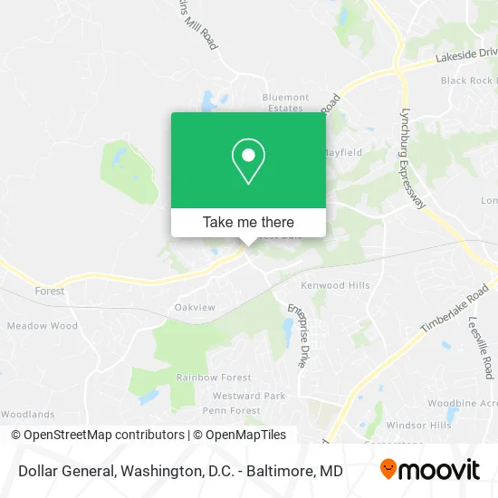 Dollar General map