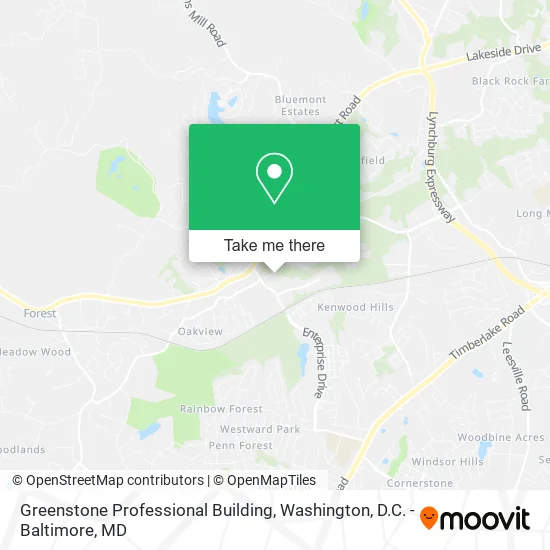 Greenstone Professional Building map