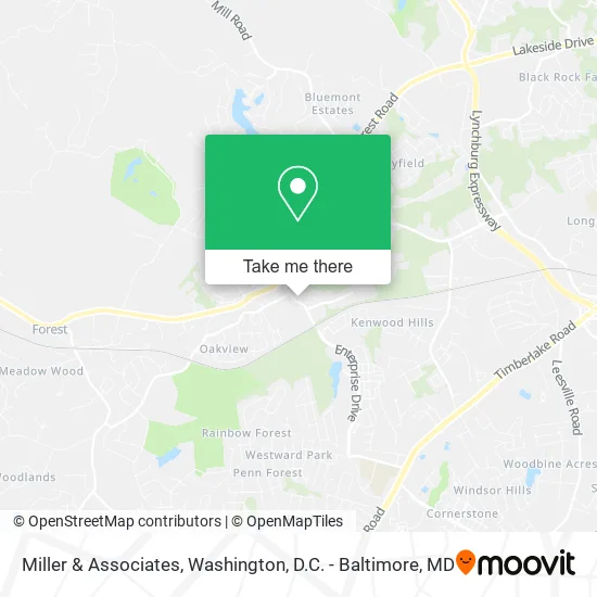 Miller & Associates map