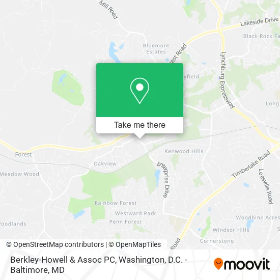 Berkley-Howell & Assoc PC map