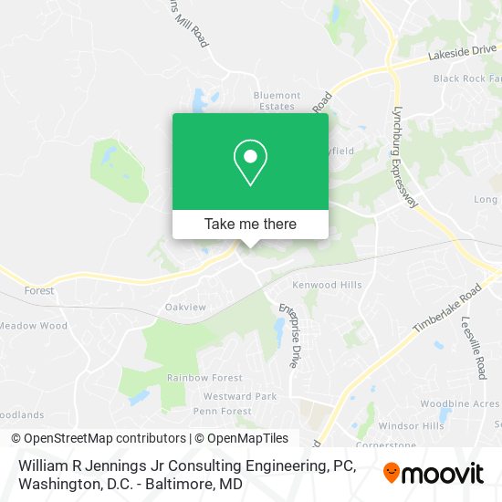 Mapa de William R Jennings Jr Consulting Engineering, PC