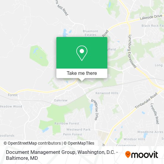 Document Management Group map