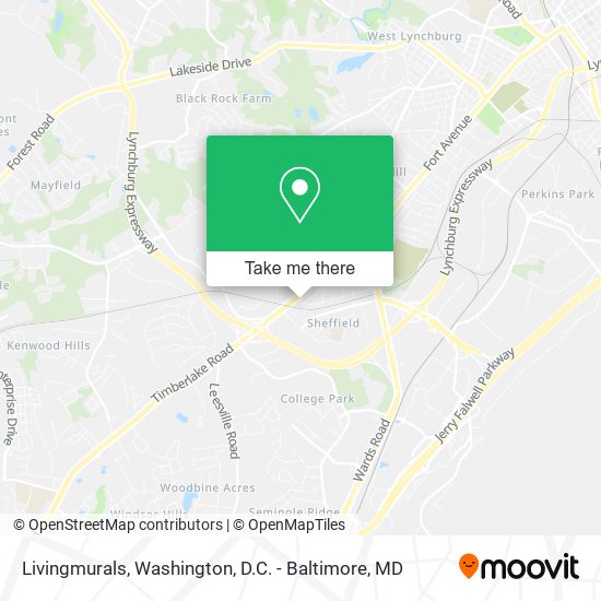 Livingmurals map