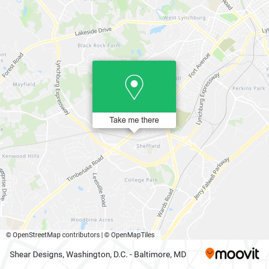 Shear Designs map