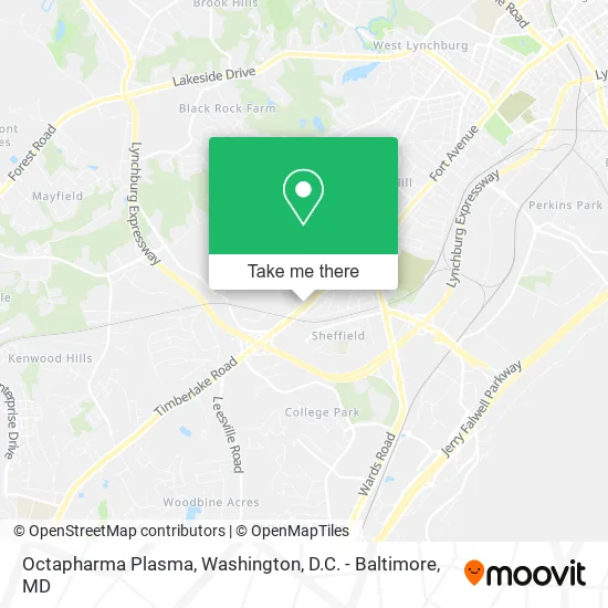 Octapharma Plasma map