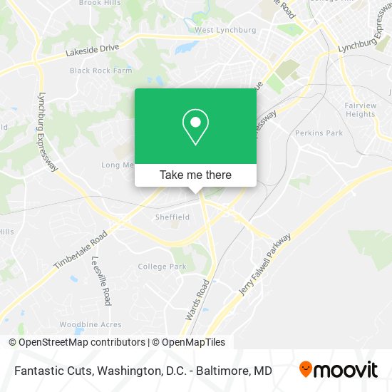 Fantastic Cuts map