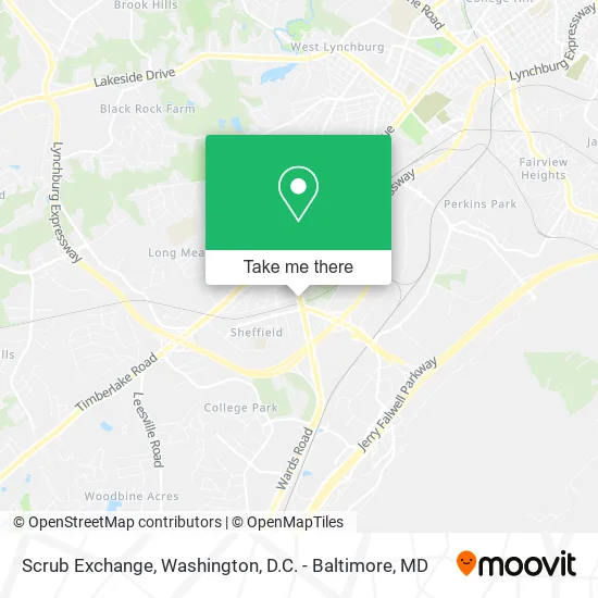 Scrub Exchange map