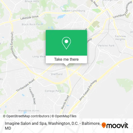 Imagine Salon and Spa map