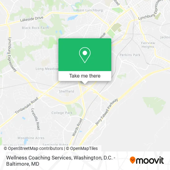 Wellness Coaching Services map
