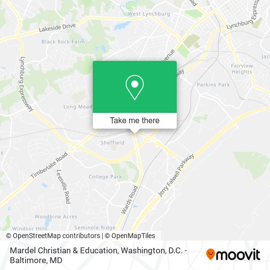 Mapa de Mardel Christian & Education