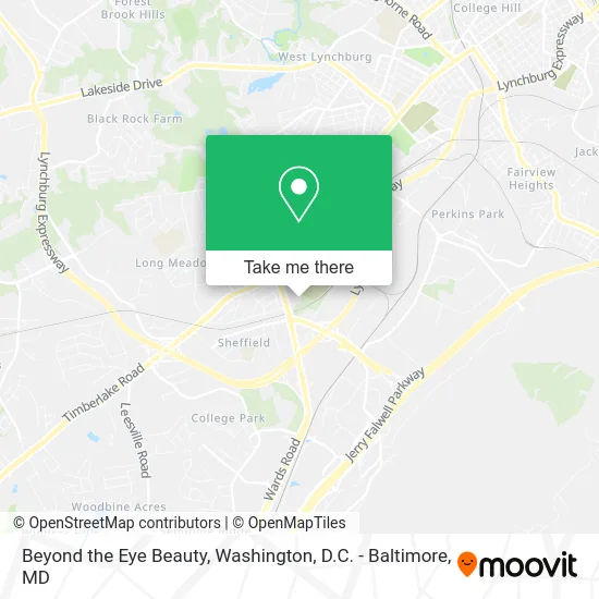 Beyond the Eye Beauty map