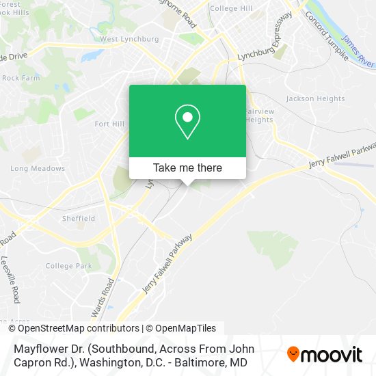 Mayflower Dr. (Southbound, Across From John Capron Rd.) map