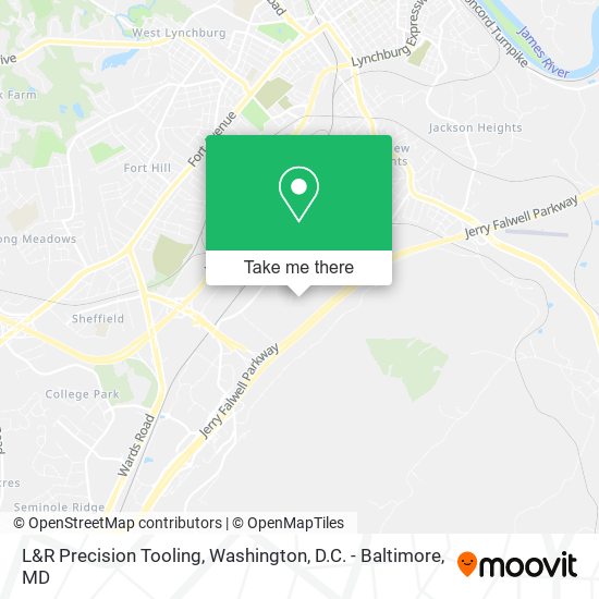 L&R Precision Tooling map