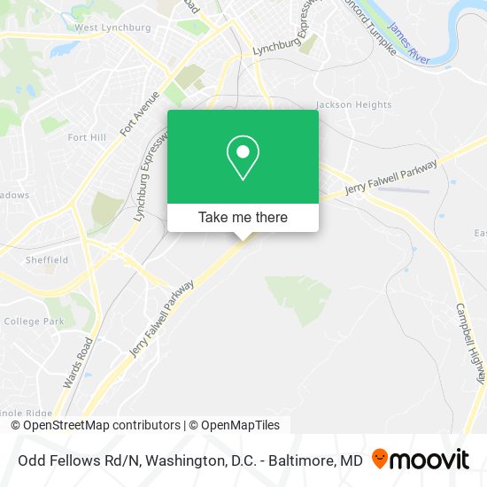 Mapa de Odd Fellows Rd/N