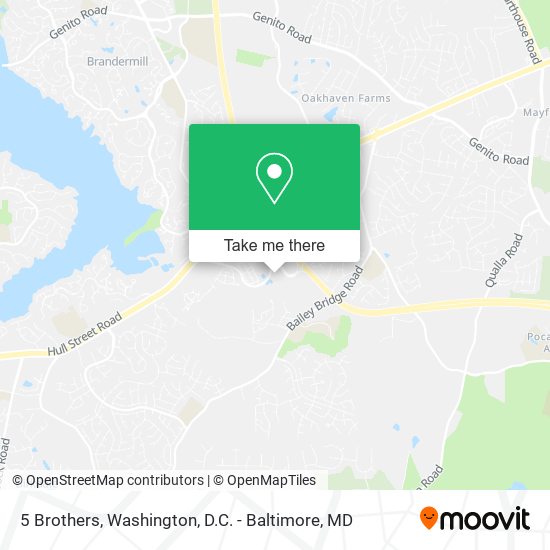 5 Brothers map