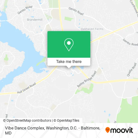 Vibe Dance Complex map