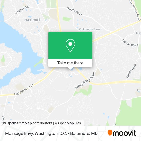 Massage Envy map