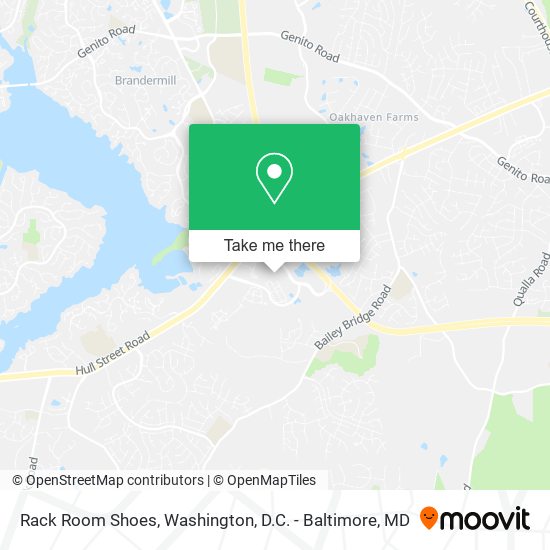 Rack Room Shoes map