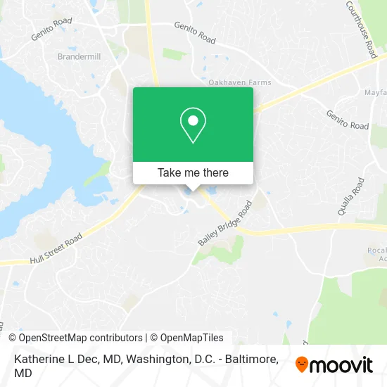 Katherine L Dec, MD map