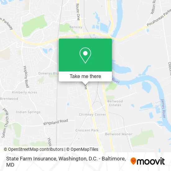 State Farm Insurance map
