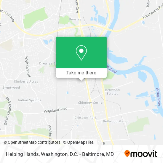 Helping Hands map