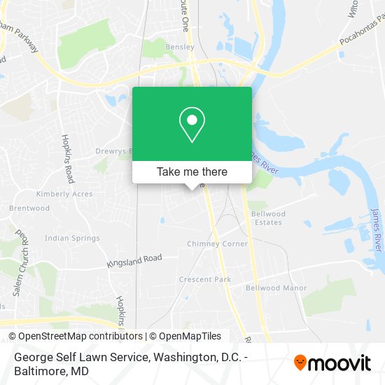 George Self Lawn Service map