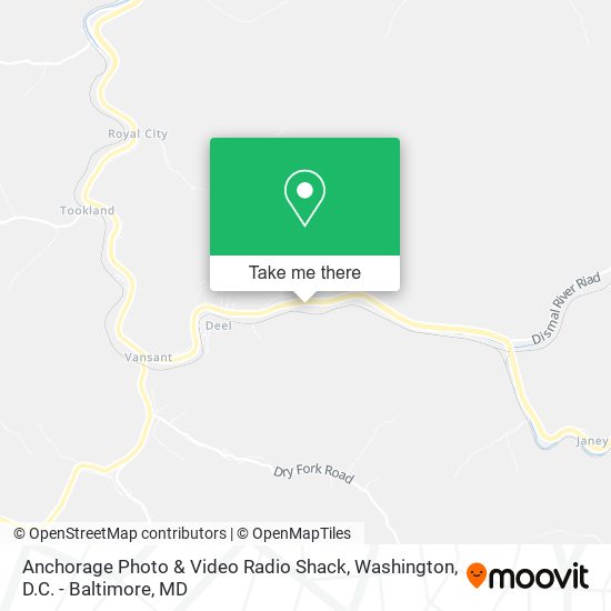 Mapa de Anchorage Photo & Video Radio Shack