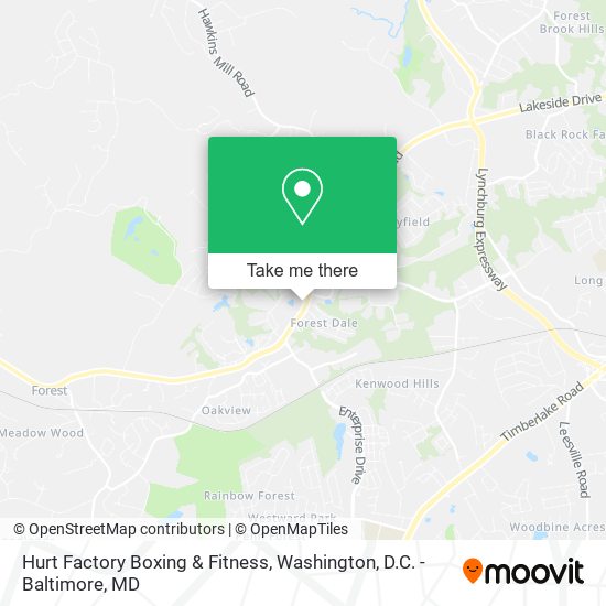 Hurt Factory Boxing & Fitness map