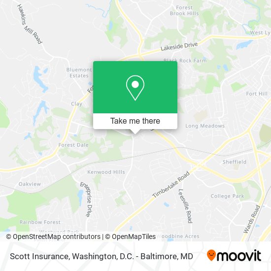 Scott Insurance map