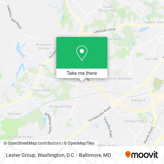 Lester Group map
