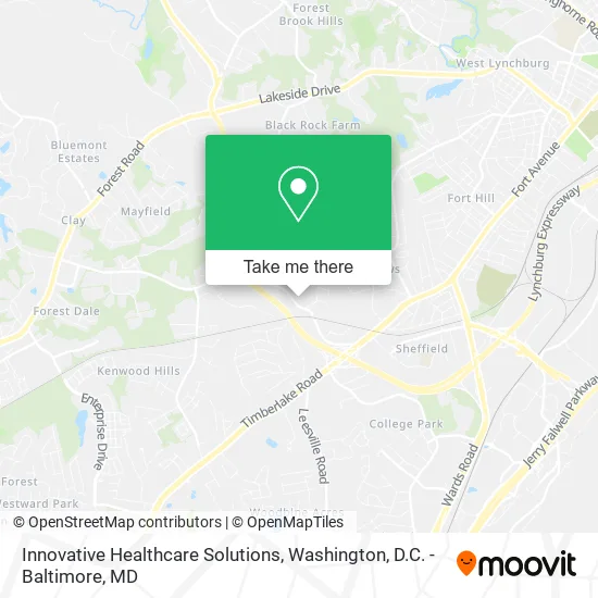 Innovative Healthcare Solutions map