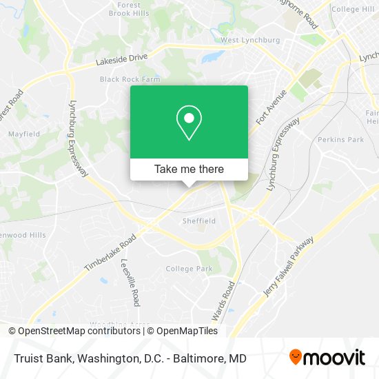 Truist Bank map