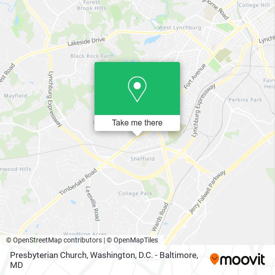 Mapa de Presbyterian Church