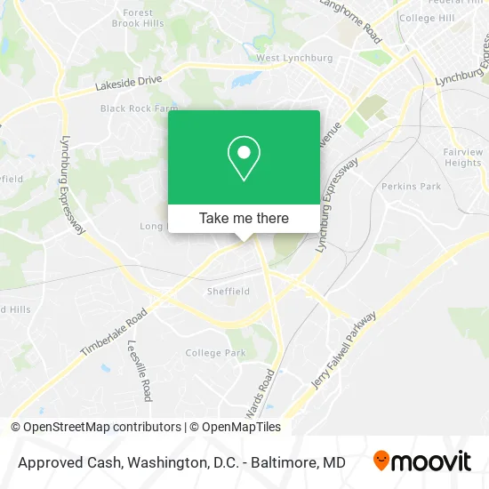 Approved Cash map