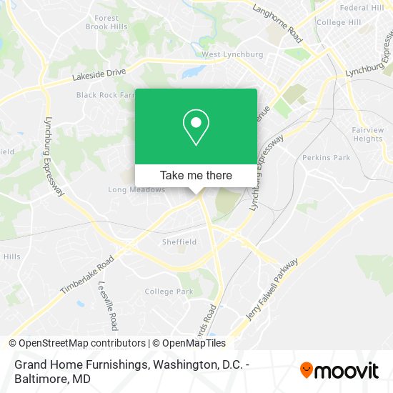 Grand Home Furnishings map