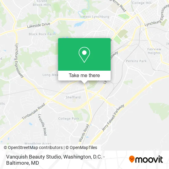 Vanquish Beauty Studio map