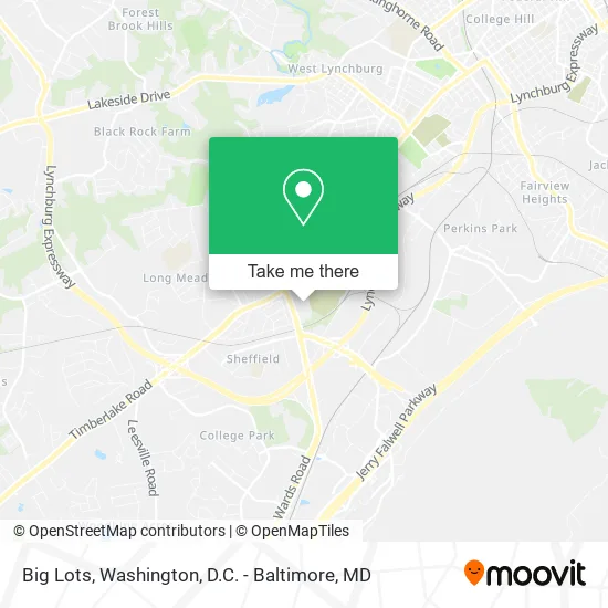 Big Lots map