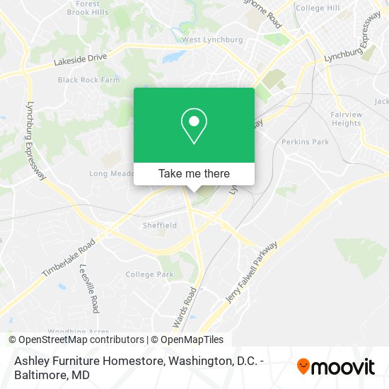 Ashley Furniture Homestore map