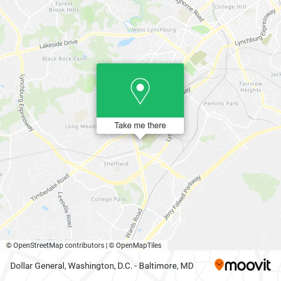 Dollar General map