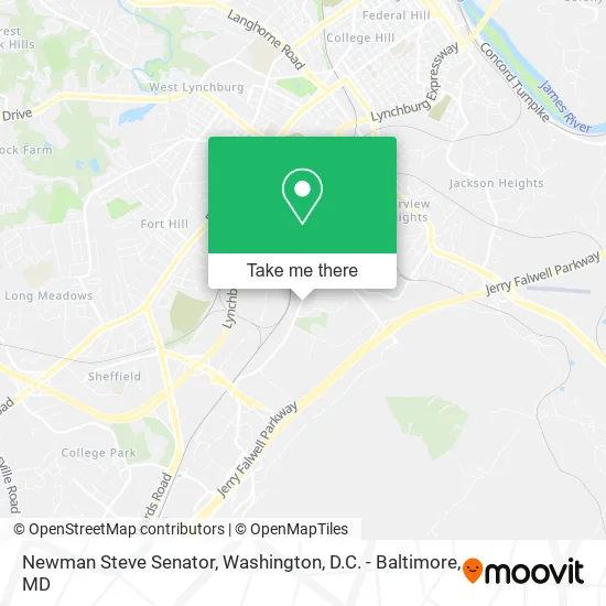 Mapa de Newman Steve Senator