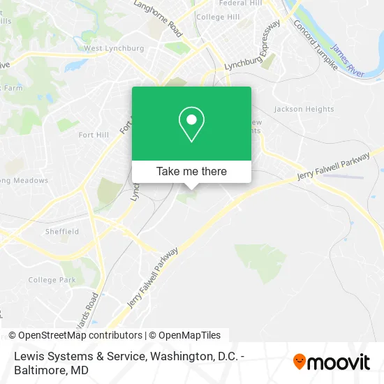 Mapa de Lewis Systems & Service