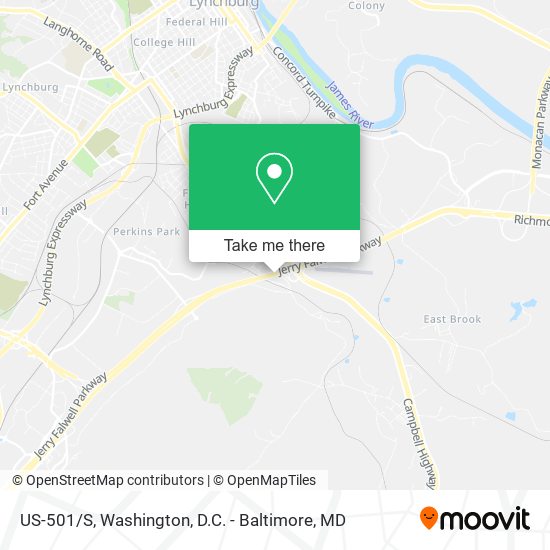 US-501/S map