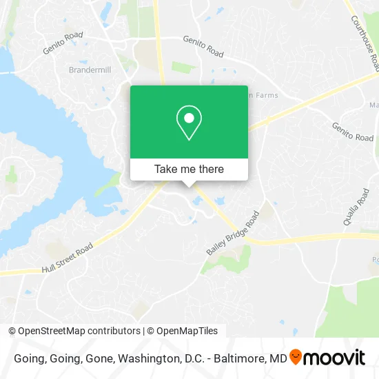 Going, Going, Gone map