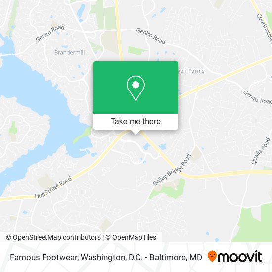 Famous Footwear map
