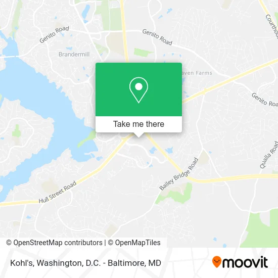 Kohl's map