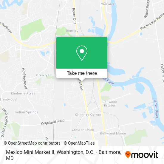 Mexico Mini Market II map