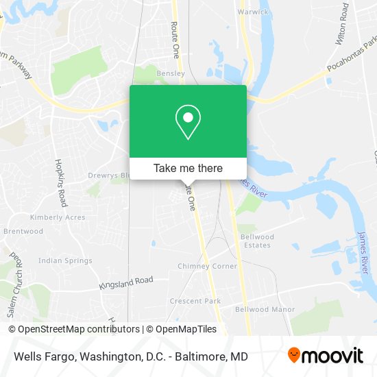 Wells Fargo map